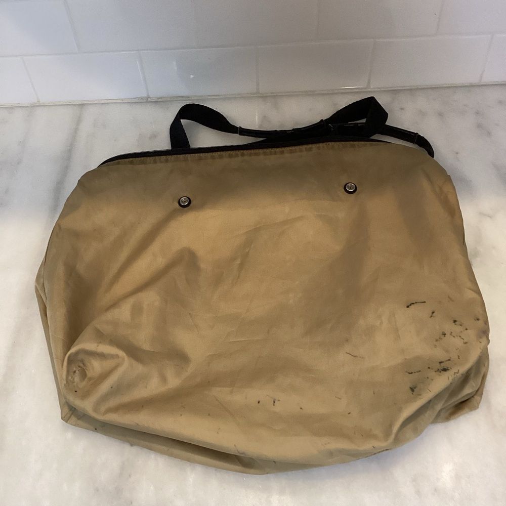 Coach Bag Purse Handbag Pocketbook Ocelot Print Nylon Travel Weekend Travel Bag - Picture 11 of 13